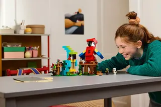 De papegaaienhuizen LEGO-set afbeelding 3