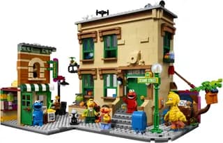 123 Sesame Street LEGO-set