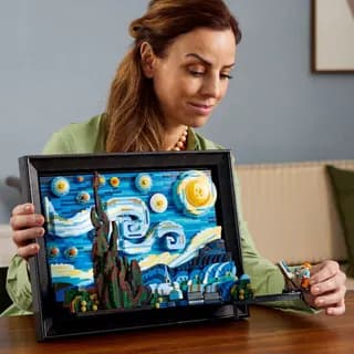 Vincent van Gogh - De sterrennacht LEGO-set afbeelding 12