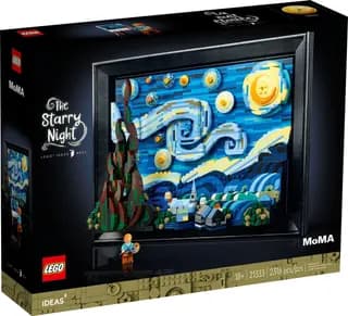 Vincent van Gogh - De sterrennacht LEGO-set afbeelding 4