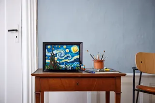 Vincent van Gogh - De sterrennacht LEGO-set afbeelding 5