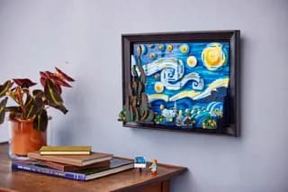 Vincent van Gogh - De sterrennacht LEGO-set afbeelding 6