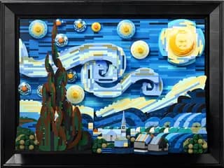 Vincent van Gogh - De sterrennacht LEGO-set afbeelding 7