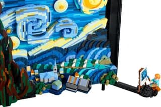 Vincent van Gogh - De sterrennacht LEGO-set afbeelding 9