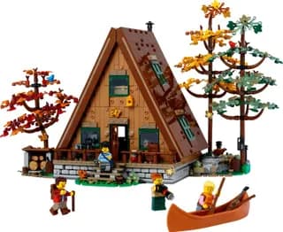 A-Frame Cabin LEGO-set