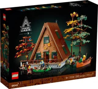 A-Frame Cabin LEGO-set afbeelding 6