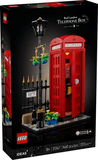 Red London Telephone Box LEGO-set afbeelding 11