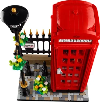 Red London Telephone Box LEGO-set afbeelding 3