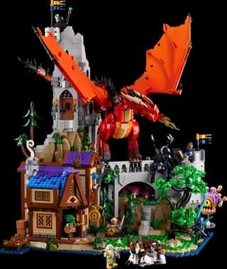 Dungeons & Dragons: het verhaal van de rode draak LEGO-set