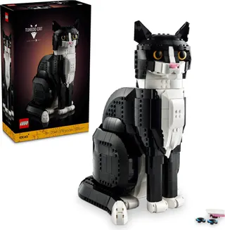 Zwart-witte kat LEGO-set afbeelding 9