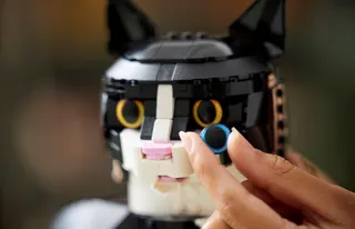 Zwart-witte kat LEGO-set afbeelding 4