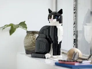 Zwart-witte kat LEGO-set afbeelding 7