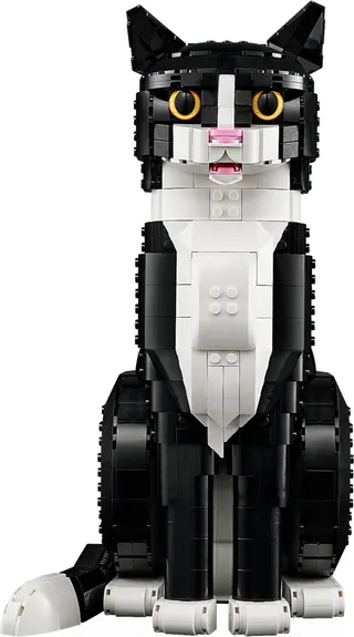 Zwart-witte kat LEGO-set afbeelding 5