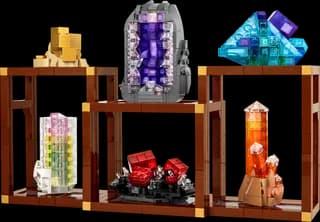Mineralenverzameling LEGO-set