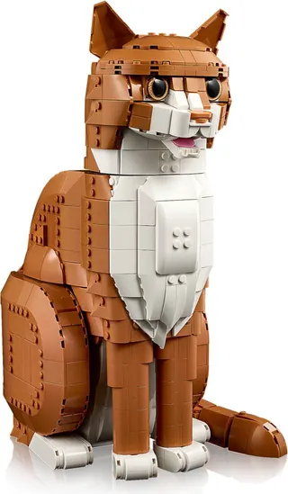 Oranje kat LEGO-set afbeelding 3