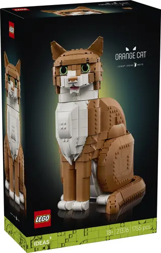 Oranje kat LEGO-set afbeelding 8