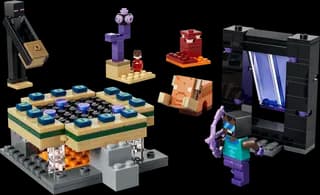 Nether & End Portal Journey LEGO-set