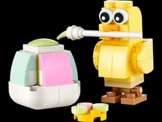 Easter Egg Chick Painting Fun LEGO-set