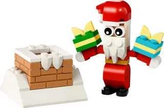 Christmas Chimney Fun with Santa LEGO-set