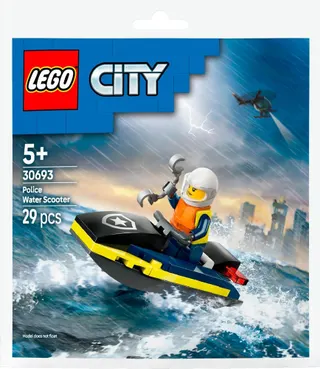 Police Water Scooter LEGO-set afbeelding 3