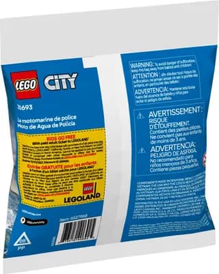 Police Water Scooter LEGO-set afbeelding 6