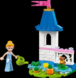 Cinderella's Mini Garden Castle LEGO-set