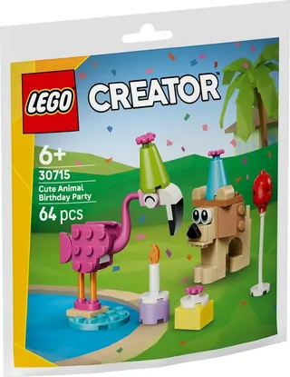 Cute Animal Birthday Party LEGO-set afbeelding 2