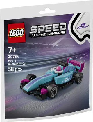 Mini F1 ACADEMY Car LEGO-set afbeelding 2