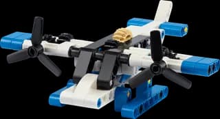 White Seaplane LEGO-set