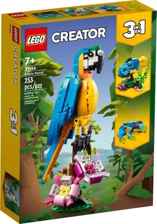 Exotische papegaai LEGO-set afbeelding 5