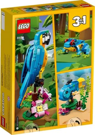 Exotische papegaai LEGO-set afbeelding 9