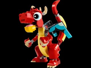 Rode draak LEGO-set