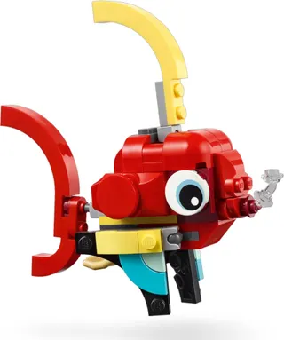 Rode draak LEGO-set afbeelding 6