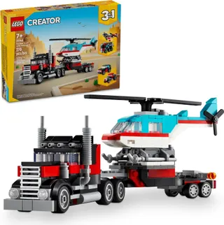 Truck met helikopter LEGO-set afbeelding 7