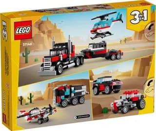 Truck met helikopter LEGO-set afbeelding 9