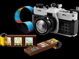 Retro fotocamera LEGO-set