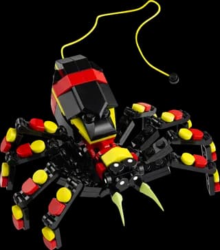 Wilde dieren: spannende spin LEGO-set