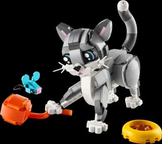 Speelse kat LEGO-set
