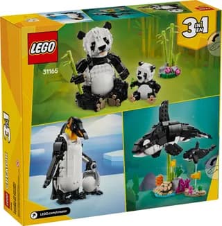 Wilde dieren: pandafamilie LEGO-set afbeelding 9