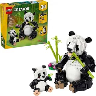 Wilde dieren: pandafamilie LEGO-set afbeelding 10