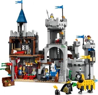 Middeleeuws kasteel met ridders te paard LEGO-set afbeelding 7