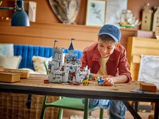 Middeleeuws kasteel met ridders te paard LEGO-set afbeelding 8