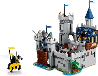 Middeleeuws kasteel met ridders te paard LEGO-set afbeelding 4