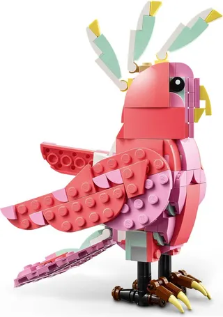 Wilde dieren: roze flamingo LEGO-set afbeelding 5
