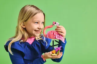 Wilde dieren: roze flamingo LEGO-set afbeelding 7