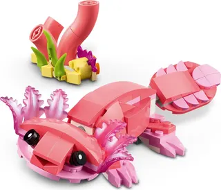 Wilde dieren: roze flamingo LEGO-set afbeelding 3