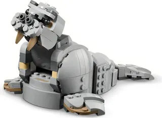 Wilde dieren: machtige neushoorn met vogels LEGO-set afbeelding 3