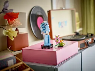 Platenspeler met bloemen LEGO-set afbeelding 7