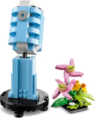 Platenspeler met bloemen LEGO-set afbeelding 3