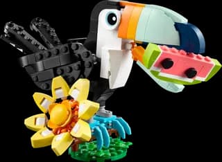 Wilde dieren: tropische toekan LEGO-set